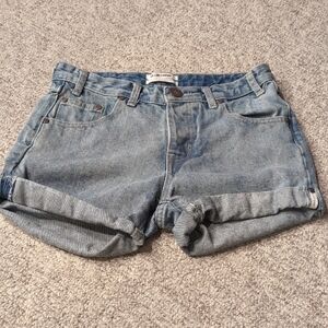 Denim Blue Women's Shorts